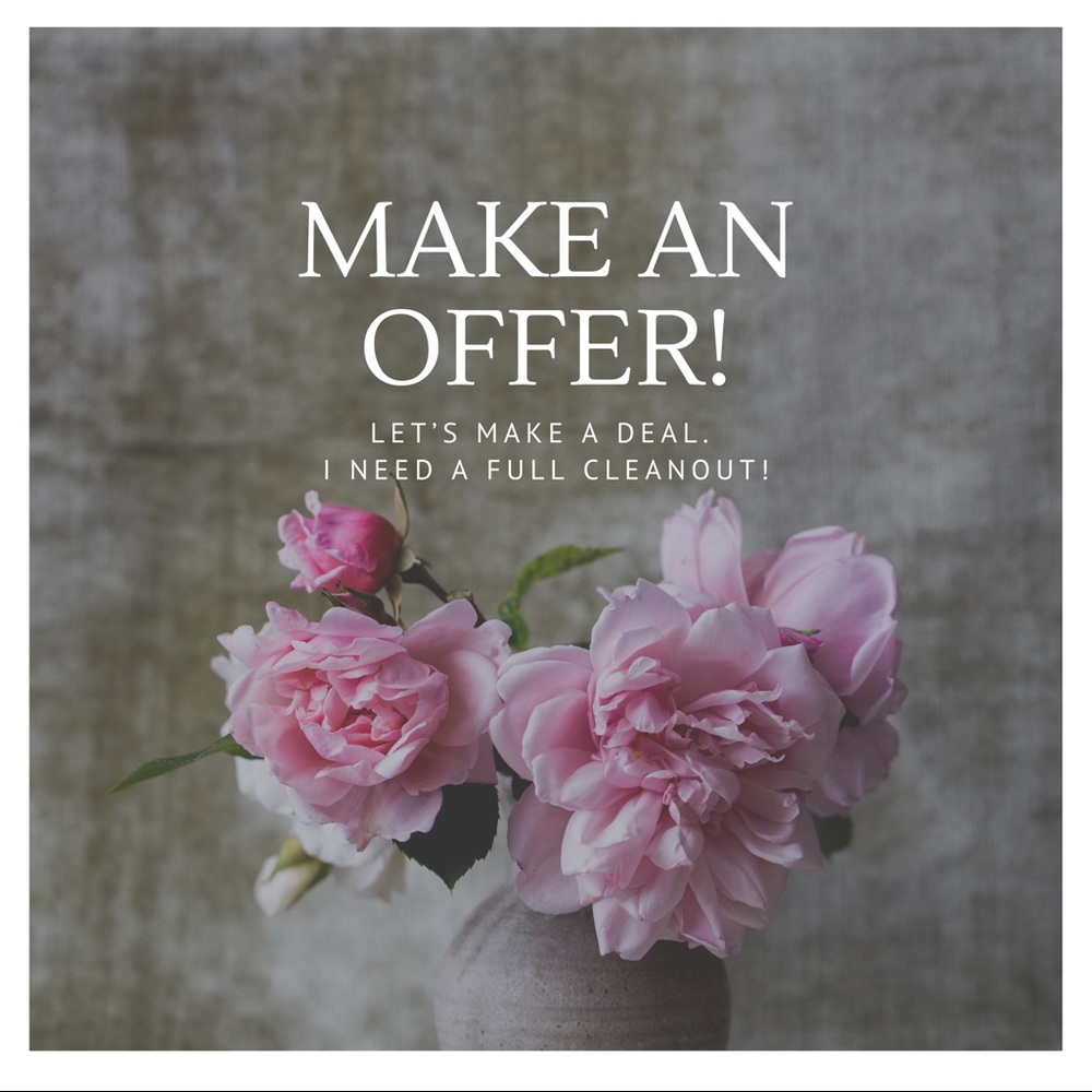 Reasonable Offers Welcome!